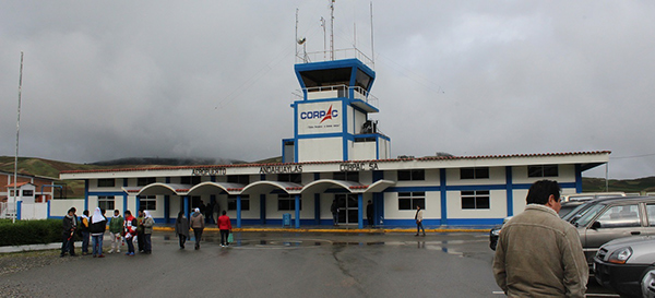  AEROPUERTO DE ANDAHUAYLAS ENTRARÃ EN FUNCIONAMIENTO EN EL MES DE DICIEMBRE PARA VUELOS DE EMERGENCIA